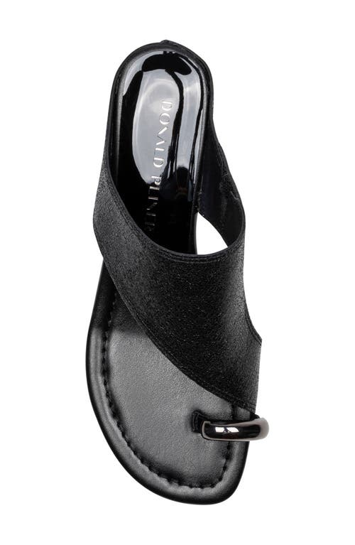 DONALD PLINER DONALD PLINER VESNA TOE LOOP WEDGE SANDAL 