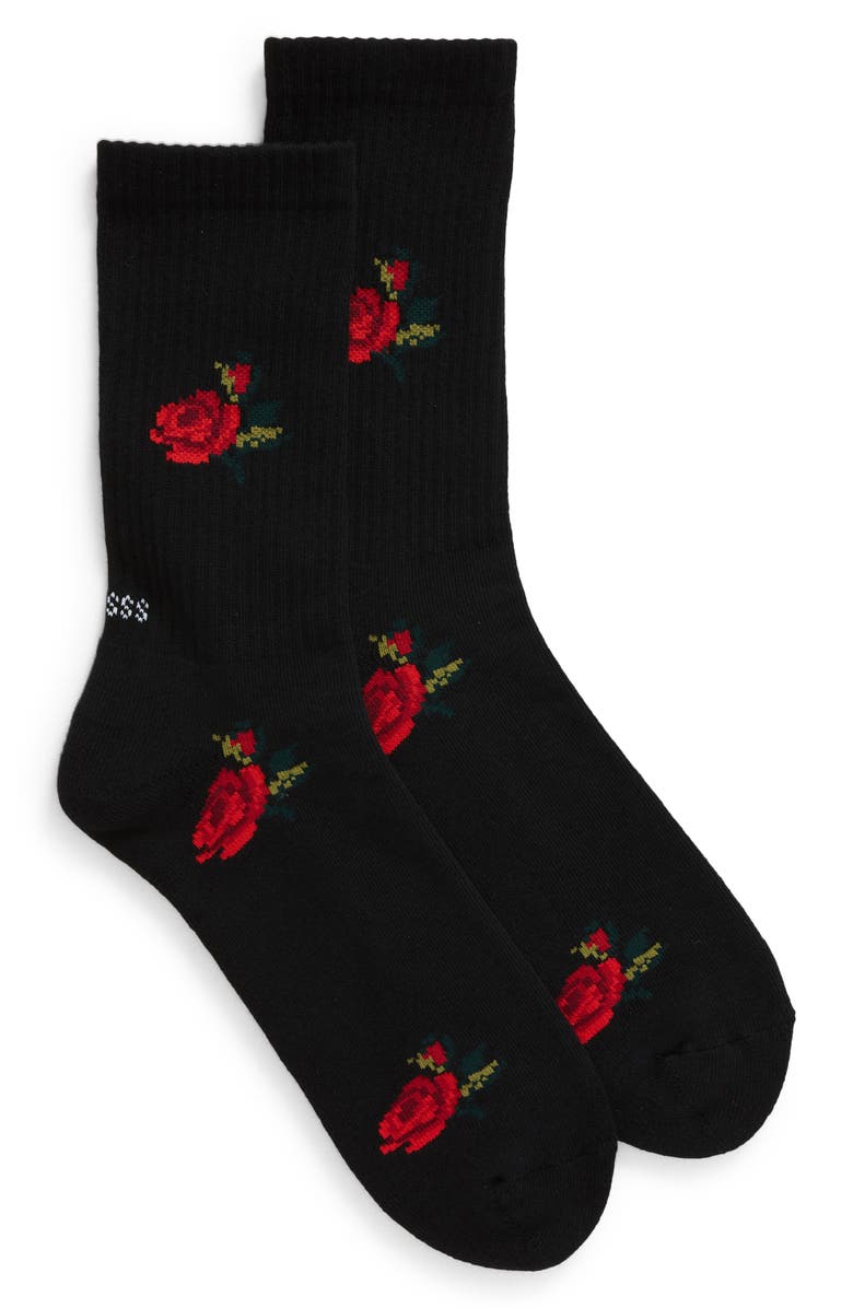 Socksss Rosebush Crew Socks, Main, color,