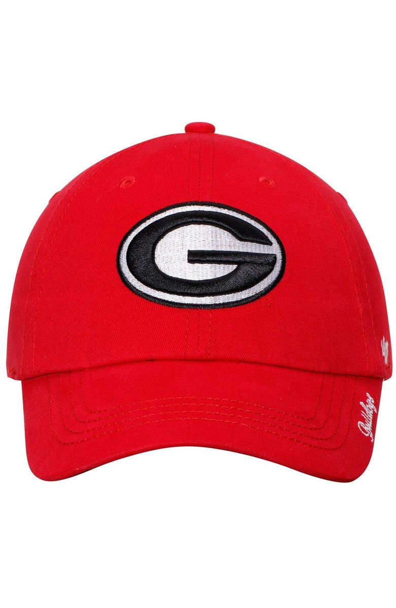 '47 Women's '47 Red Georgia Bulldogs Miata Clean Up Adjustable Hat, Alternate, color,
