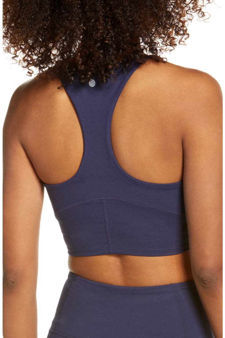 Live In Racerback Bra, Alternate, color, NAVY NIGHTFALL