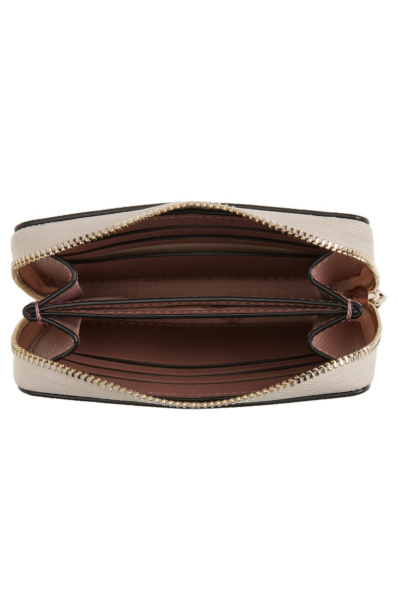Kate Spade New York spencer zip leather card case, Alternate, color, 