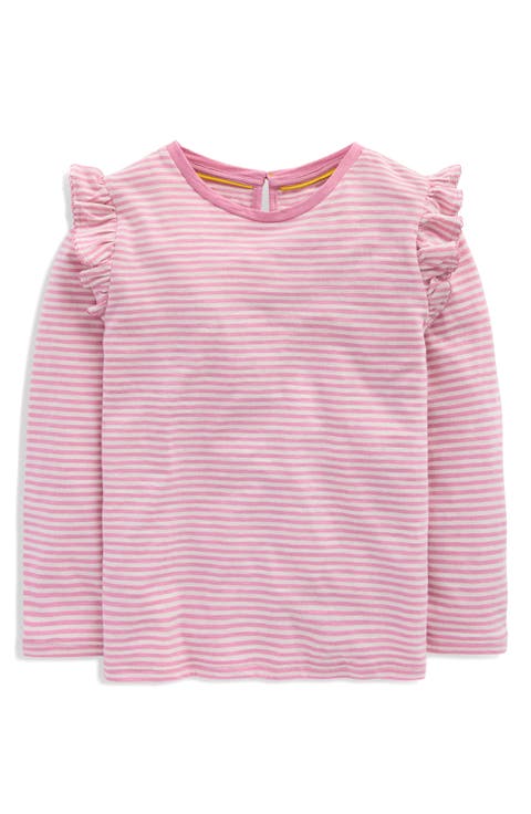 Kids' Ruffle Slub Top (Toddler, Little Kid & Big Kid)