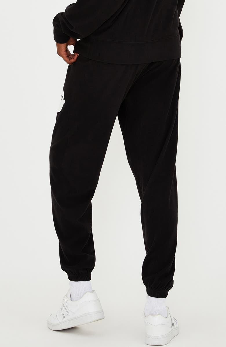 Beach Riot Georgie Sweatpants, Alternate, color, Boo Black