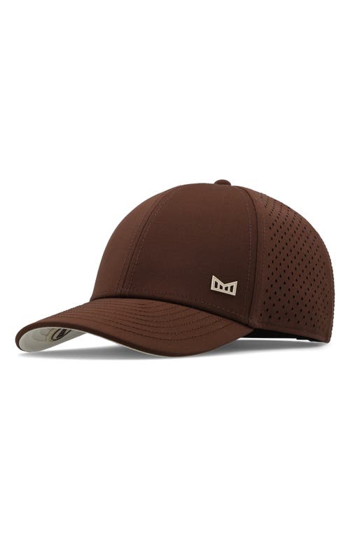 Melin A-game Hydro Icon Performance Snapback Ball Cap In Brown