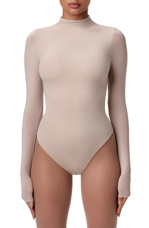 Naked Long Sleeve Bodysuit