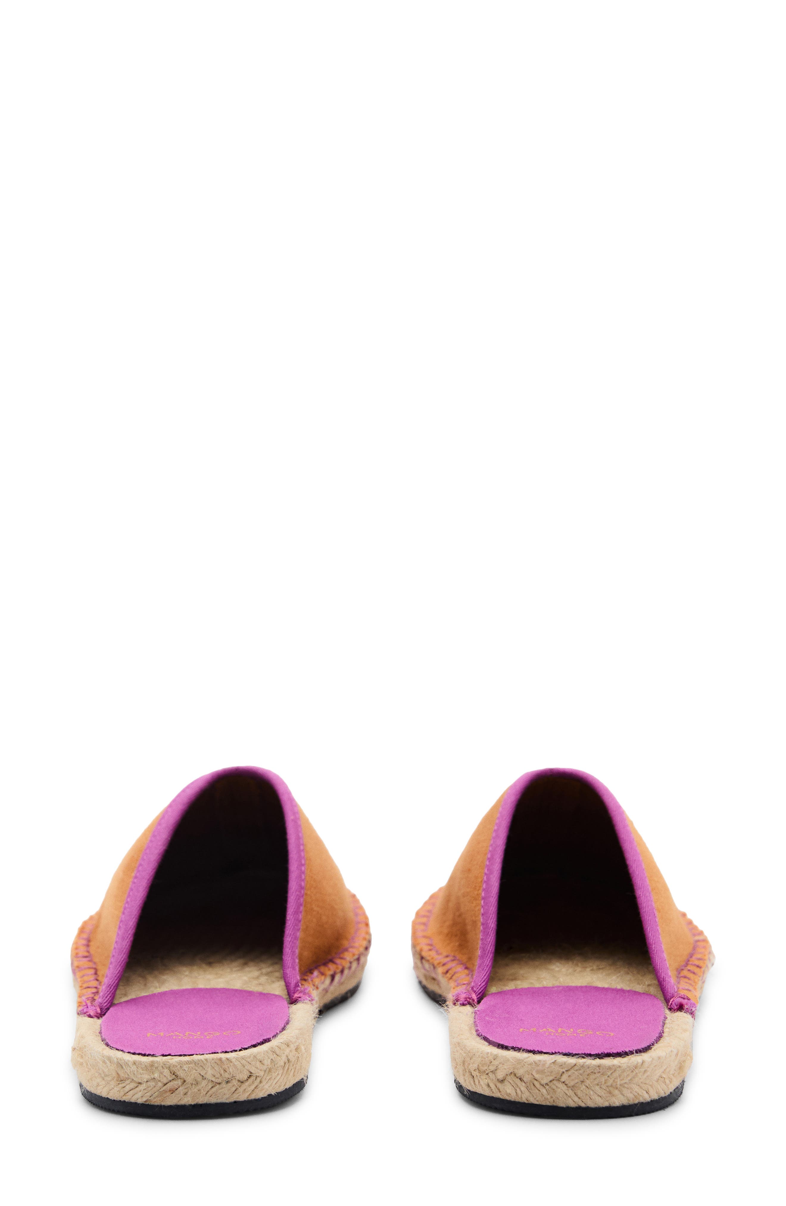 MANGO Jute Sole Mule, Alternate, color, Ochre