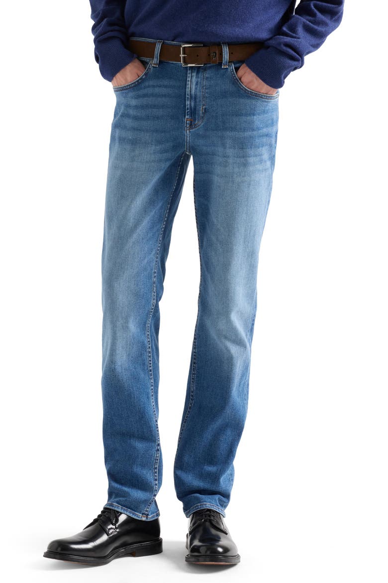 The Straight Stretch Jeans, Main, color, LOON