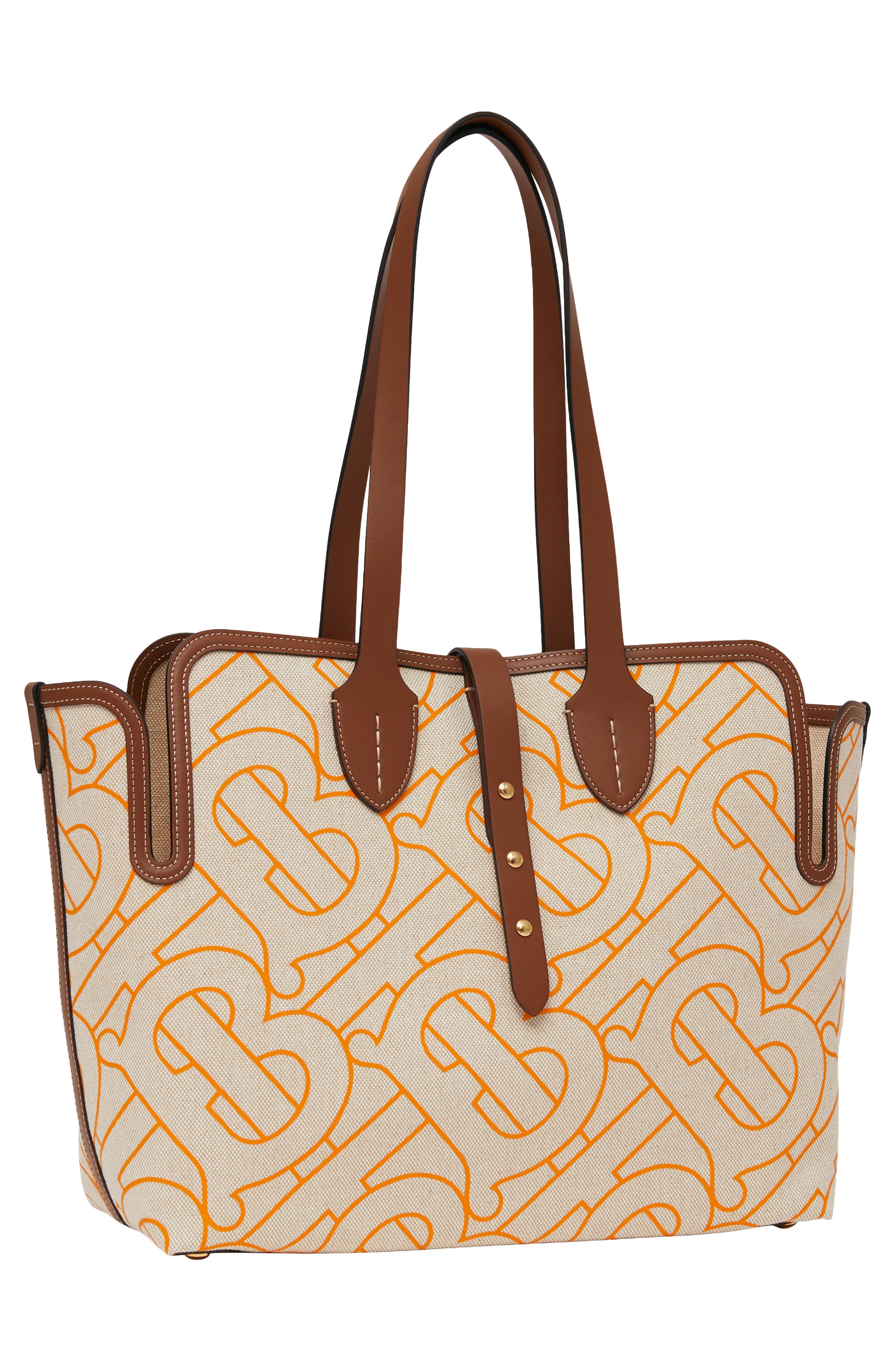 Burberry Medium Soft Cotton Canvas Belt Bag, Alternate, color, 