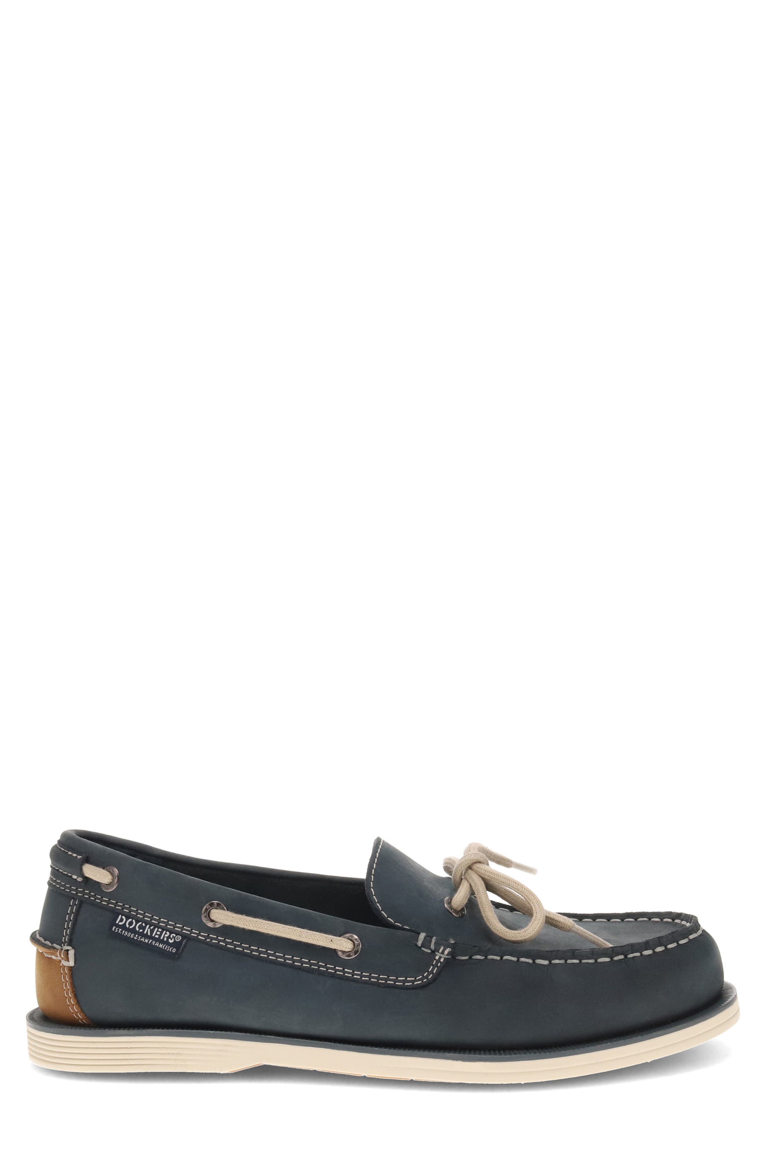 Darnell Boat Shoe, Alternate, color, NAVY