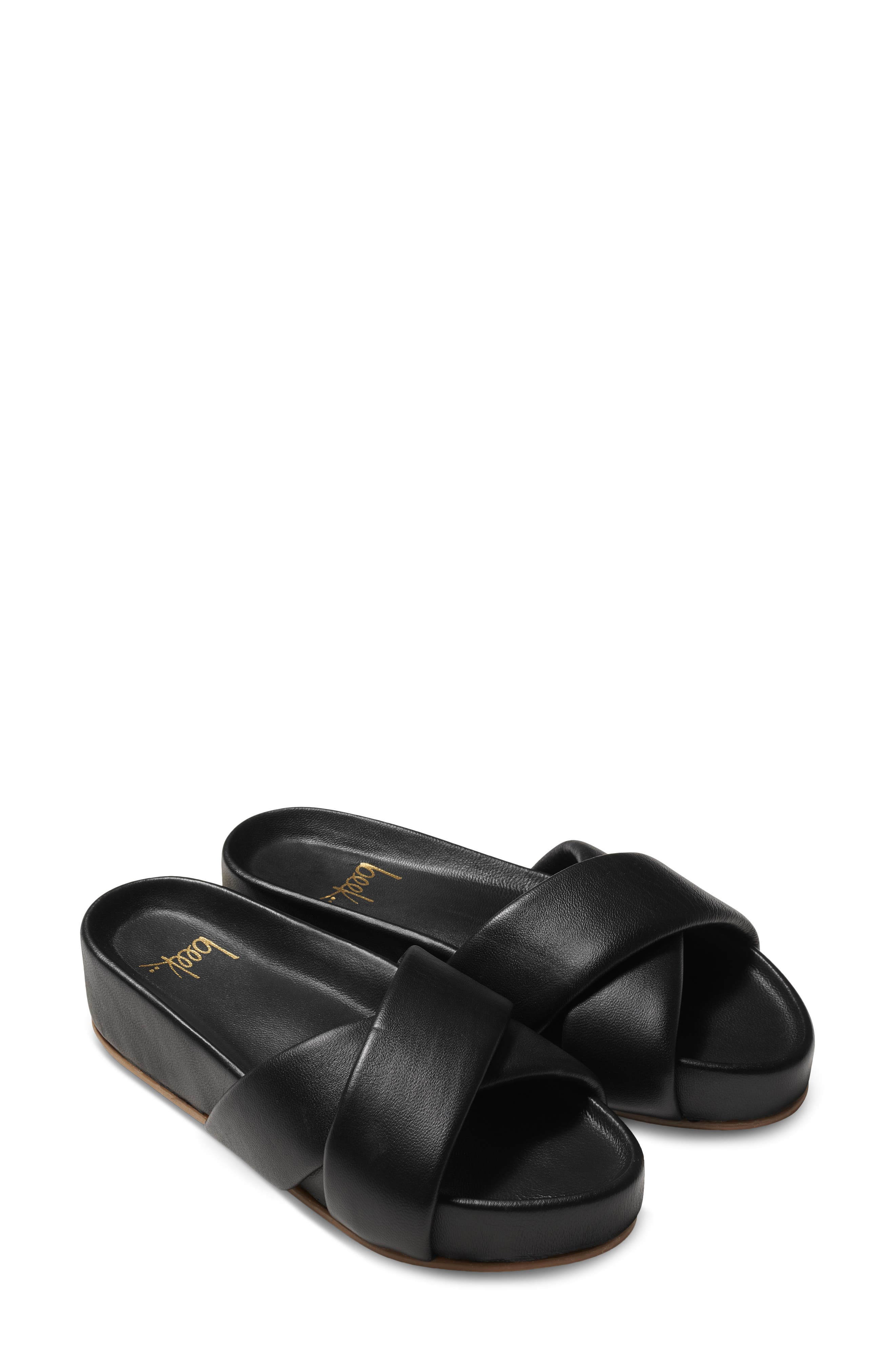 Beek Rhea Crisscross Platform Slide Sandal, Main, color, 