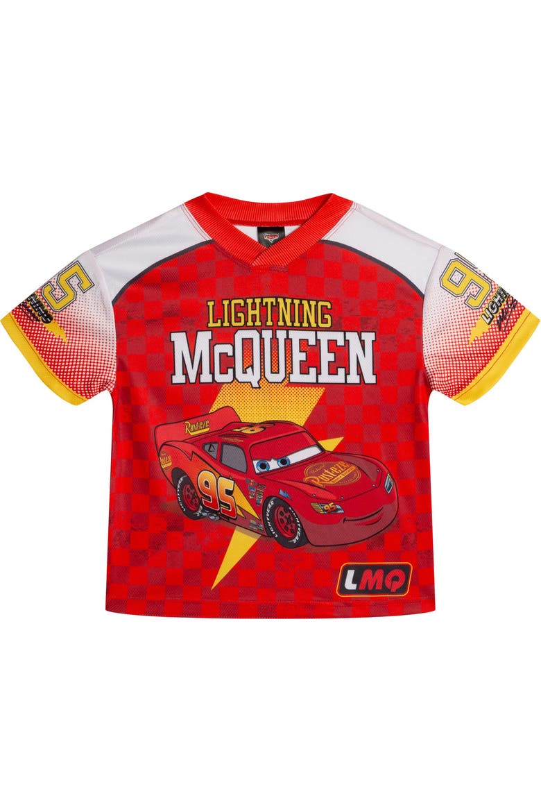 Cars Lightning McQueen 2-Piece Tee and Joggers Set, Alternate, color, Lightning McQueen Red