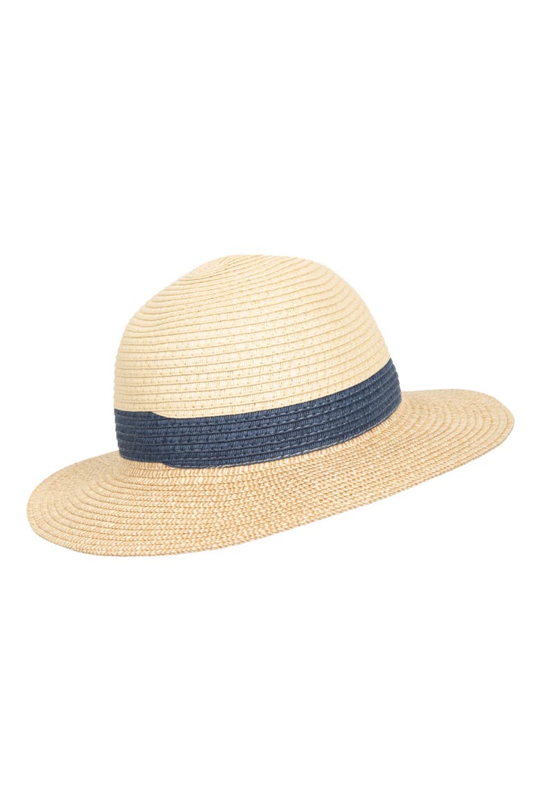 Whitby Colour Block Sun Hat, Alternate, color, Beige