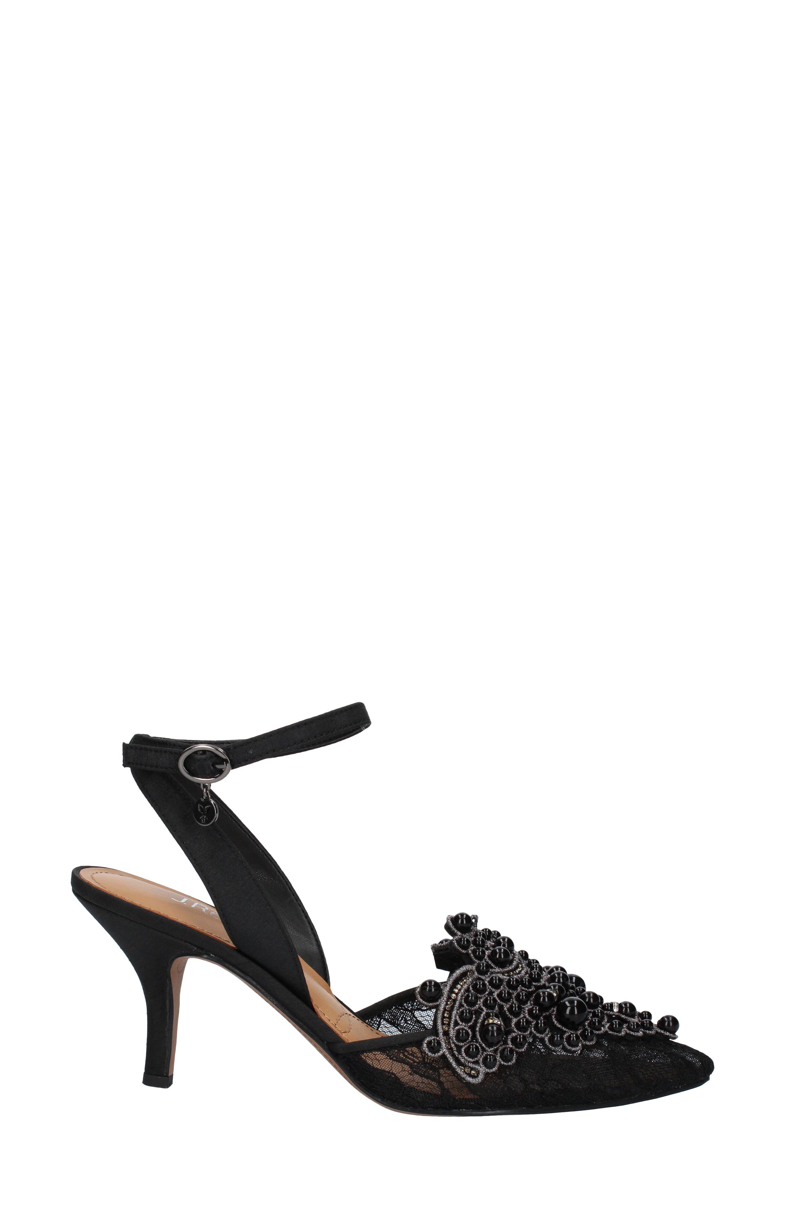 J. Reneé Desdemona Pointed Toe Pump, Alternate, color, Black