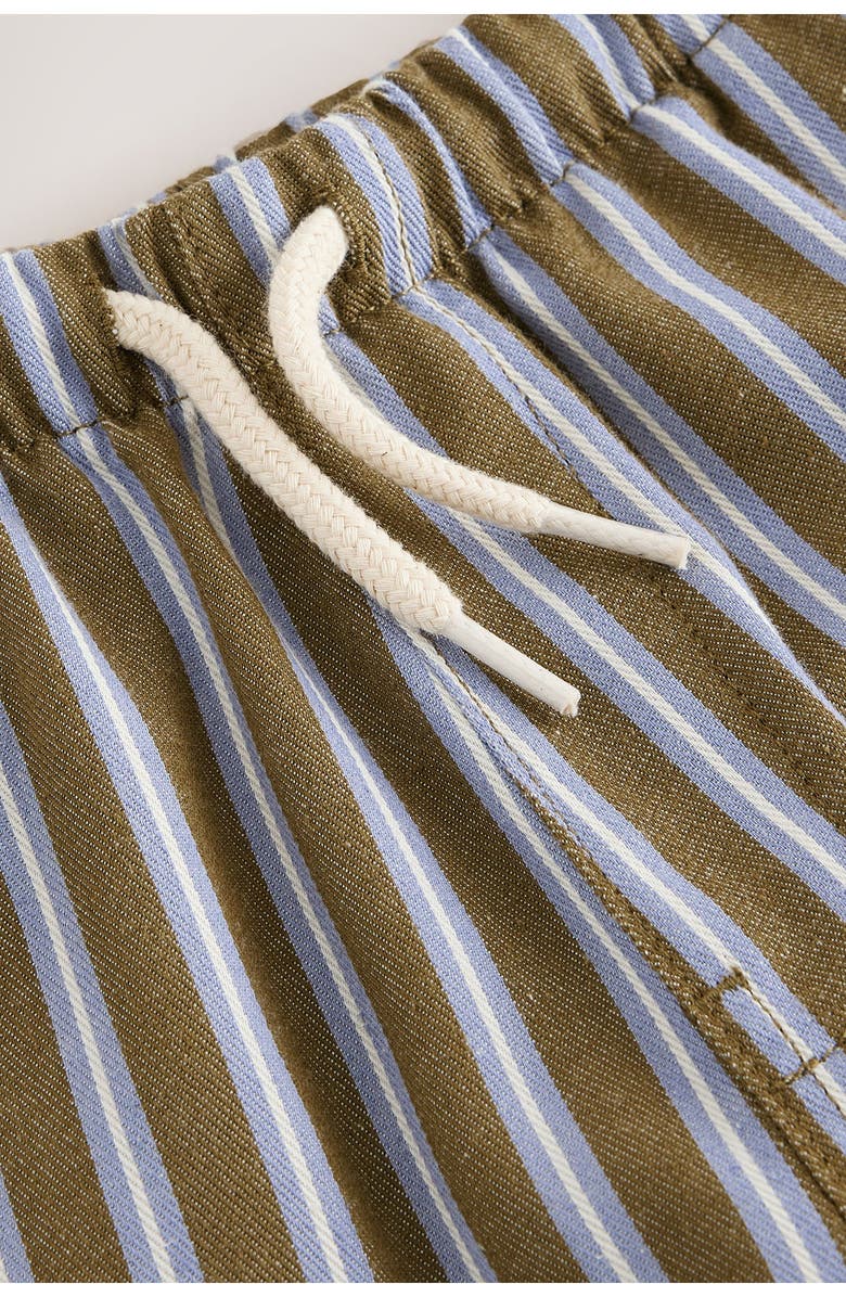 NEXT Kids' Stripe Drawstring Pants, Alternate, color, Green