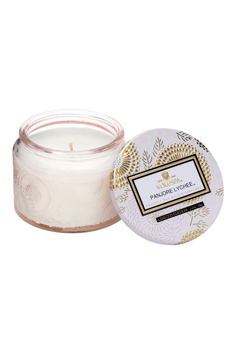 Panjore Lychee Large Jar Candle, Alternate, color, PANJORE LYCHEE