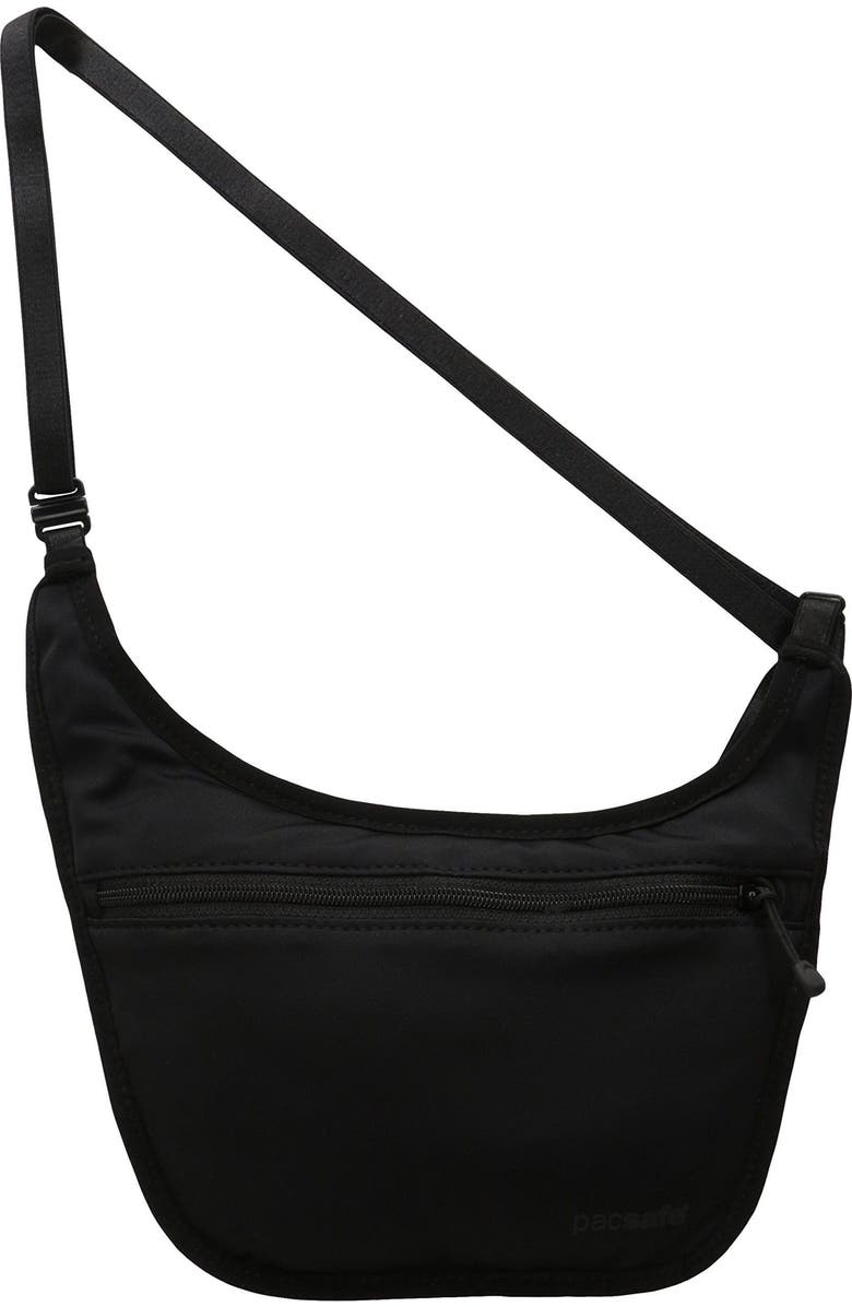 PACSAFE Coversafe S80 Anti-Theft Secret Body Pouch, Main, color, Black