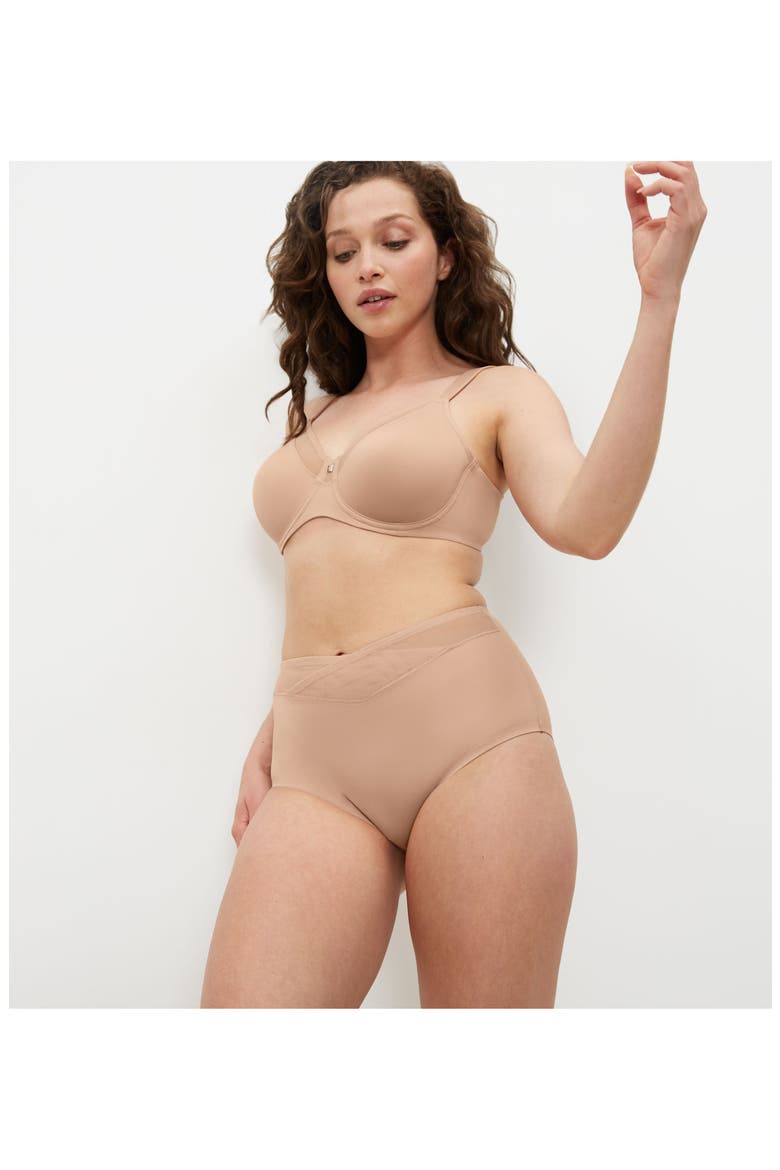 True Shape Sensation Minimizer Bra, Alternate, color, Smooth Skin