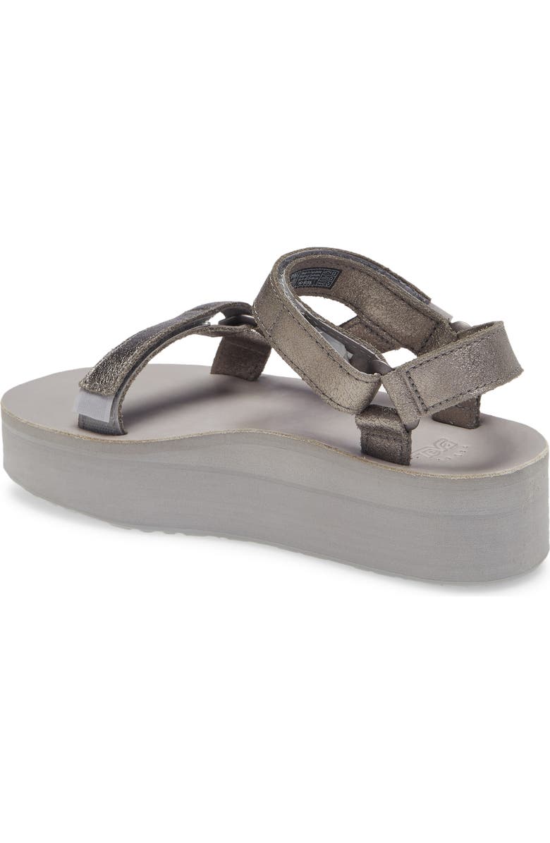 Teva Metallic Universal Leather Sandal, Alternate, color,