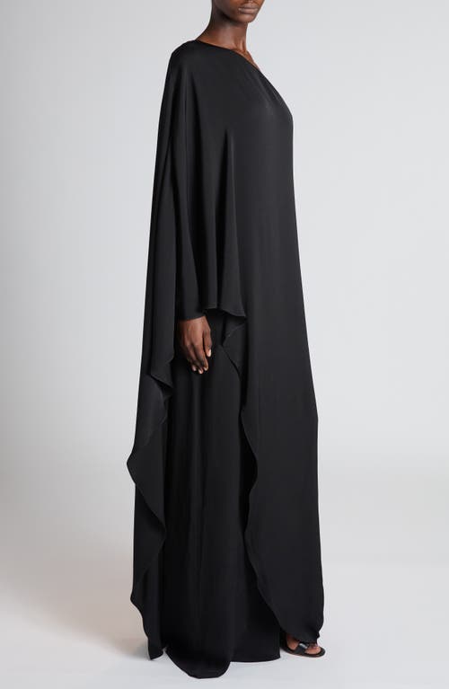 Shop Tom Ford One Shoulder Crepe Cady Gown In Black