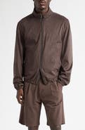 Herno Faux Suede Bomber Jacket