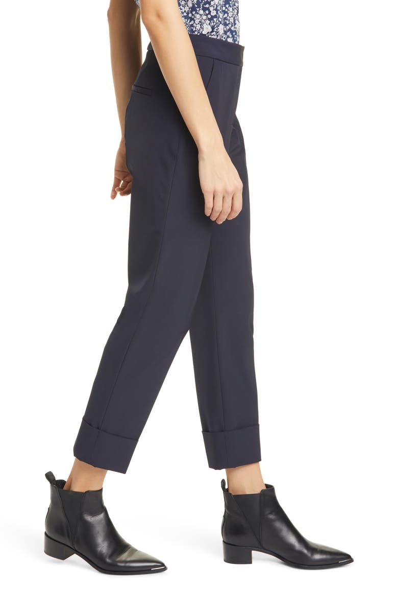Judith & Charles Reva Cuffed Crop Pants, Alternate, color, 