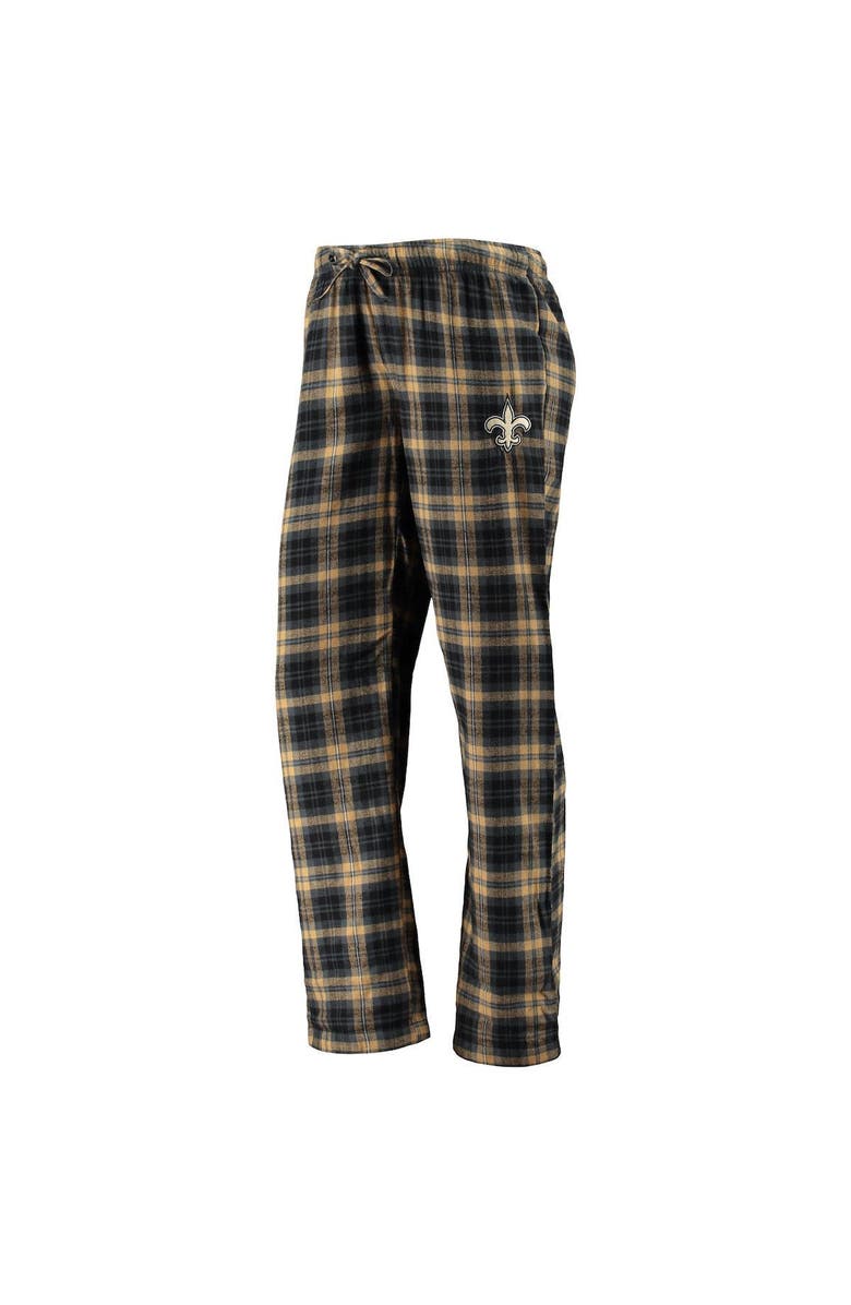 CONCEPTS SPORT Women's Concepts Sport Black/Gold New Orleans Saints Logo T-Shirt & Pants Set, Alternate, color, Black