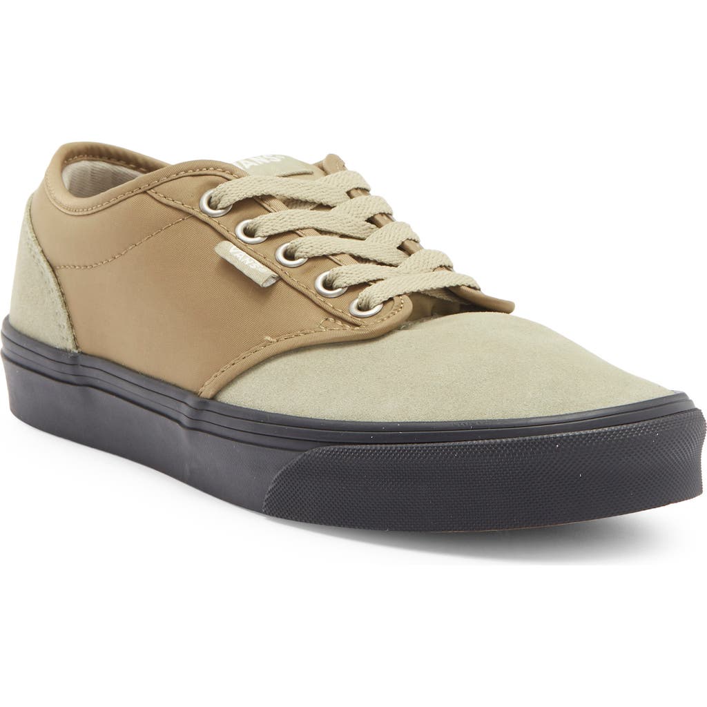 Vans Atwood Sneaker In Suede/nylon Gothic Olive