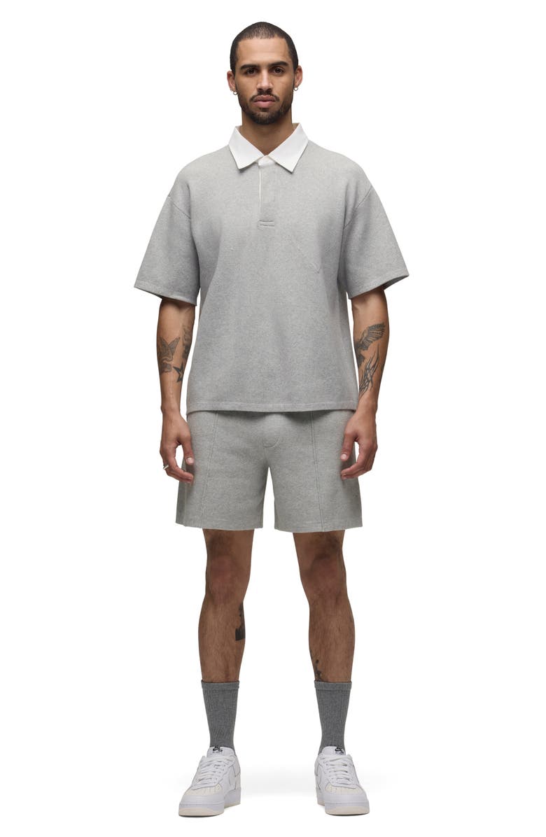 Hudson Jeans Double Knit Polo, Alternate, color, 