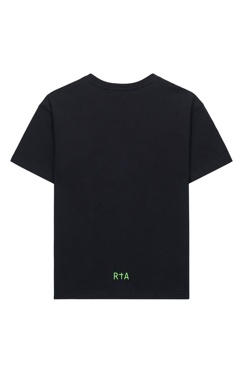 RtA Kids' Lawson Circuit Logo Graphic T-Shirt, Alternate, color, Black Circuit Rta