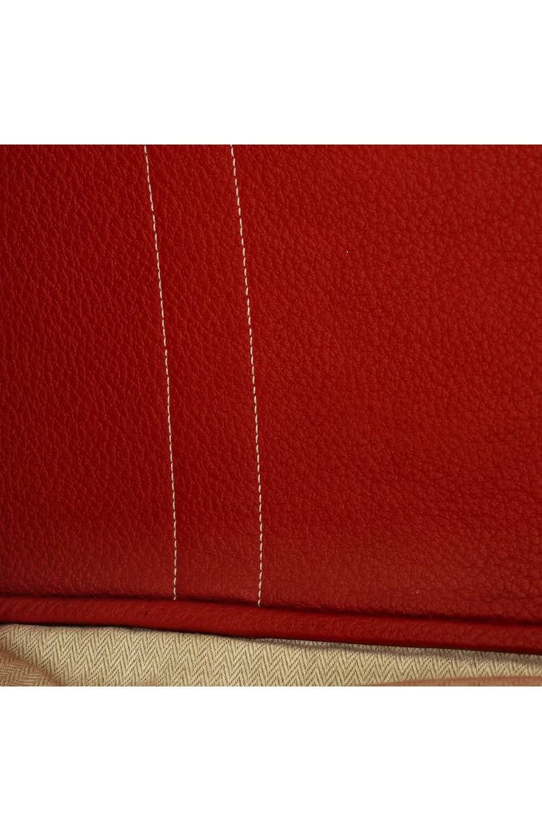 Pre-Owned Hermes Garden Party Tote Leather 36, Alternate, color, Rouge Casaque