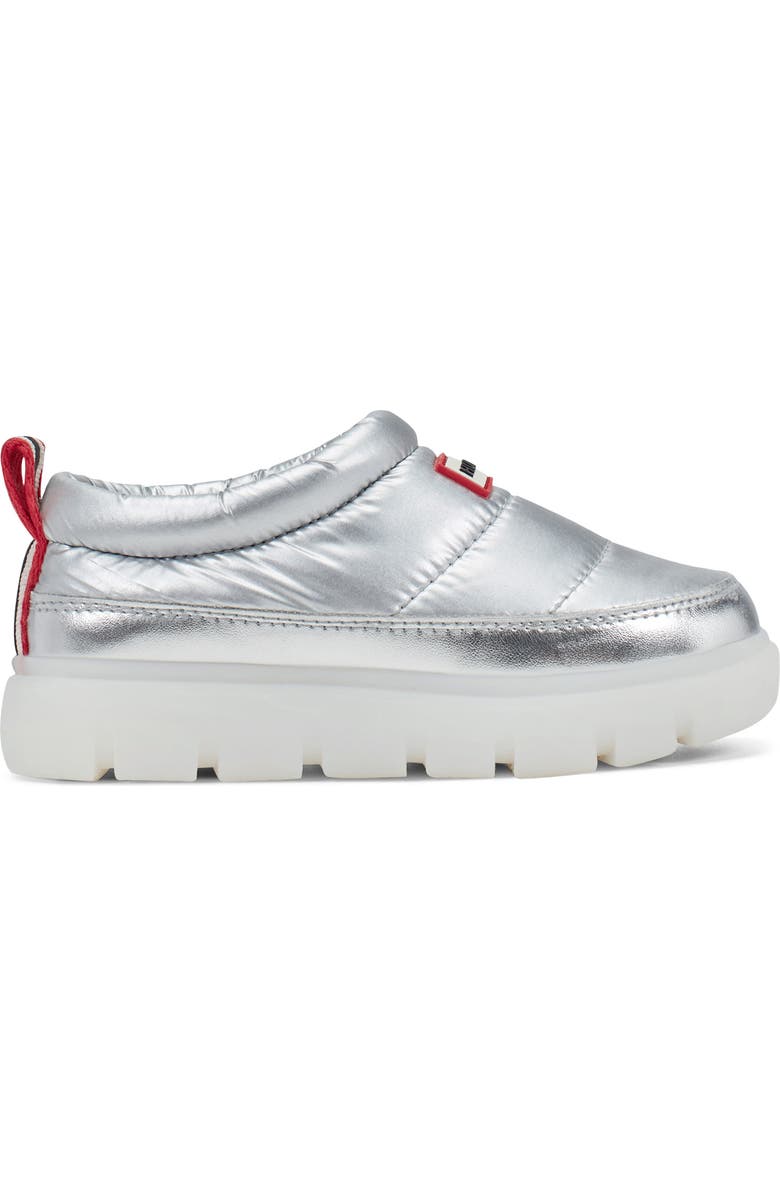 Hunter Codys Puffer Sneaker, Alternate, color, Silver