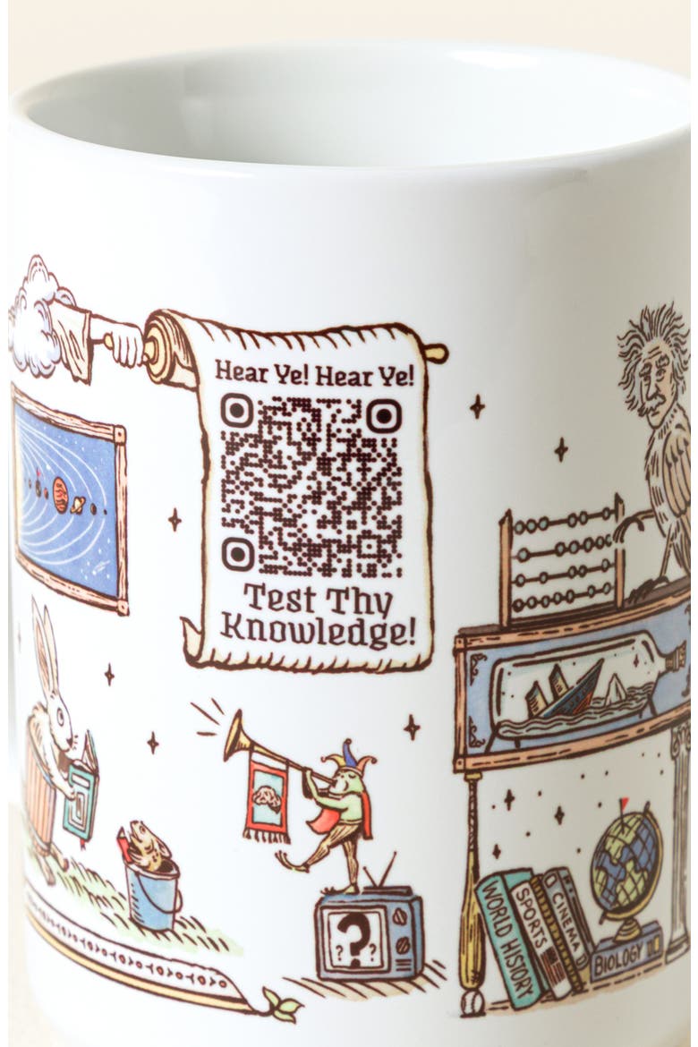 Trivia Every Day Interactive QR Mug, Alternate, color, Multi