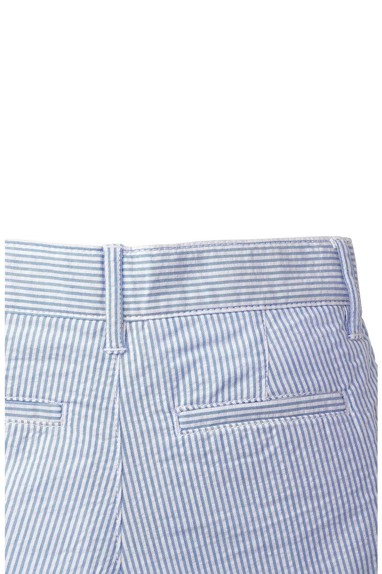 Boys' Organic Cotton Seersucker Short, Infant, Alternate, color, Blue Seersucker