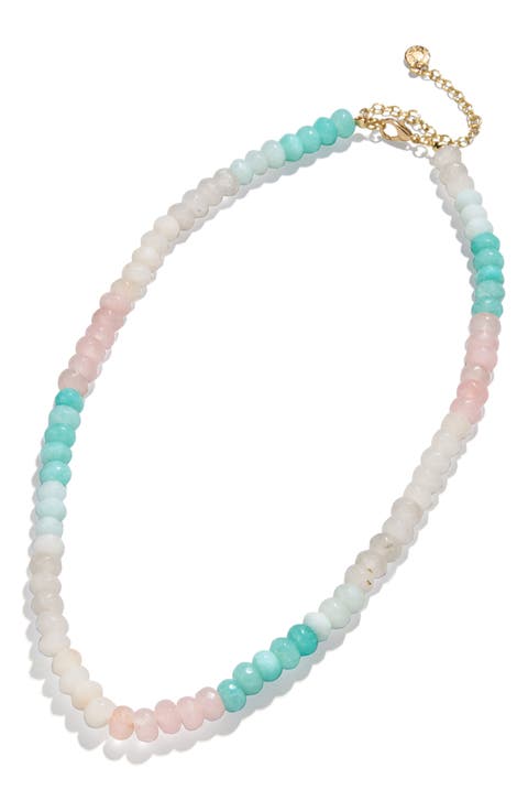 Semiprecious Beaded Necklace