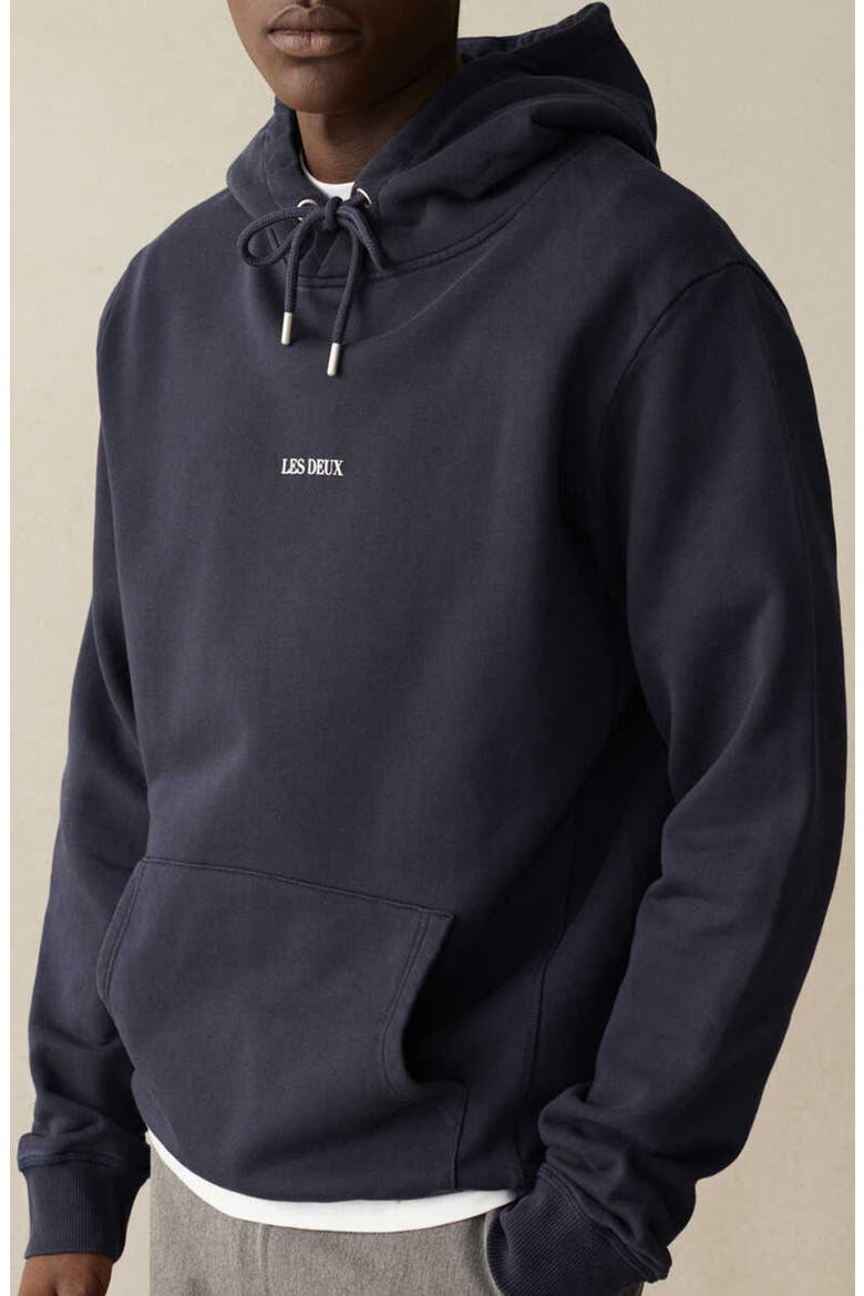 Lens Hoodie, Main, color, DARK NAVY/ WHITE