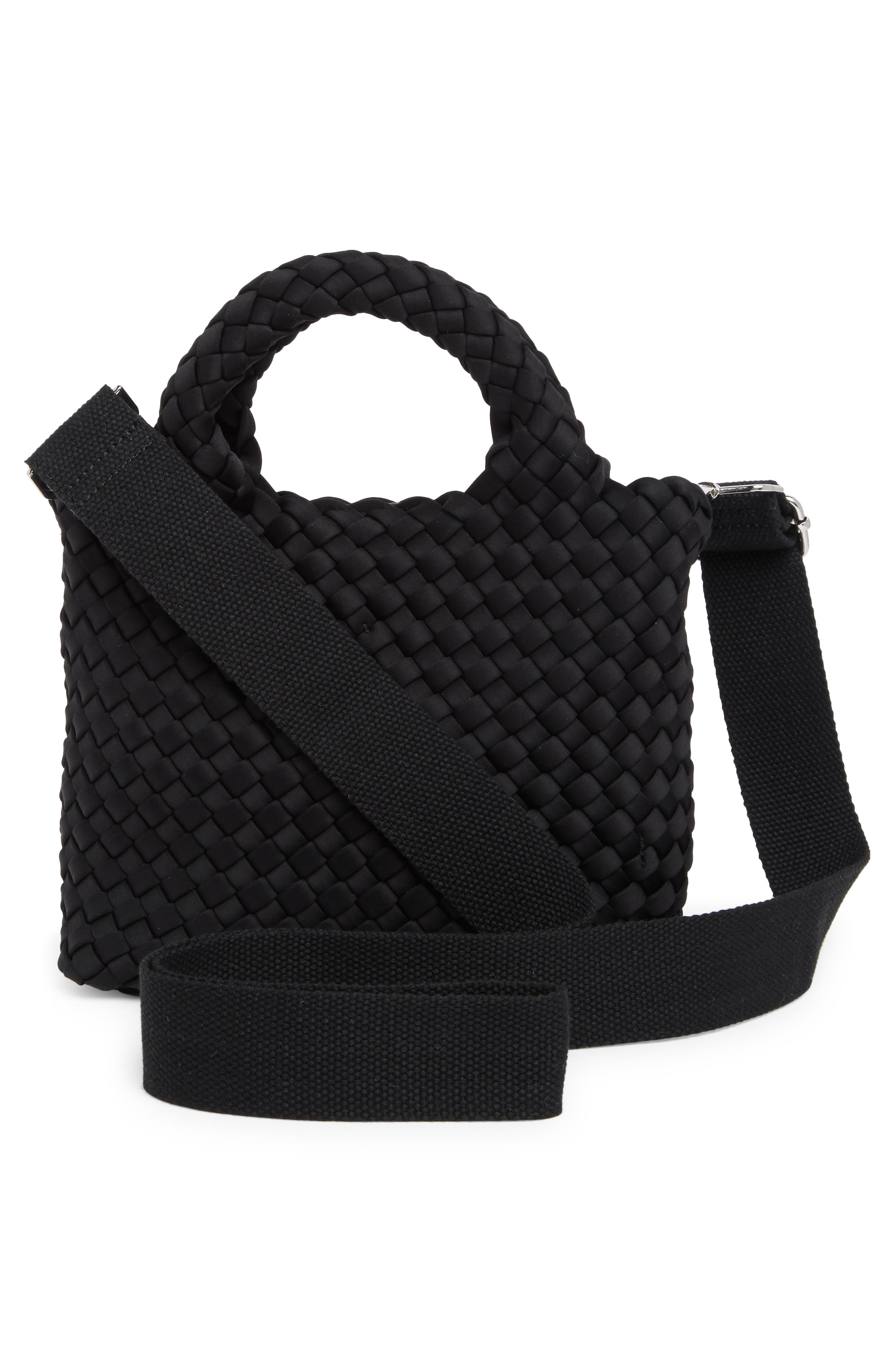 BCBG Woven Mini Crossbody Bag, Alternate, color, 