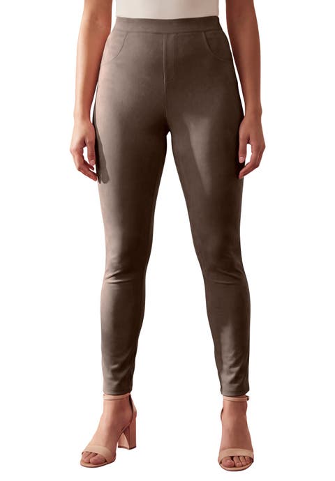 Faux Suede Legging (plus)