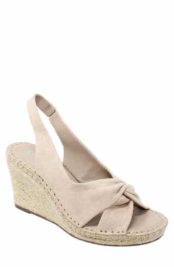 Charles David Notable Espadrille Wedge Slingback Sandal