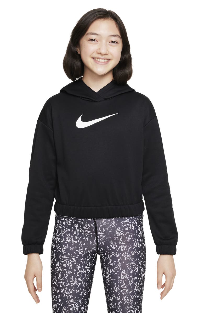 Nike Kids' Therma-FIT Pullover Hoodie, Main, color,