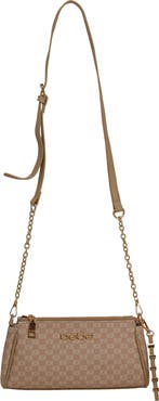 bebe Adela Monogram Crossbody Bag