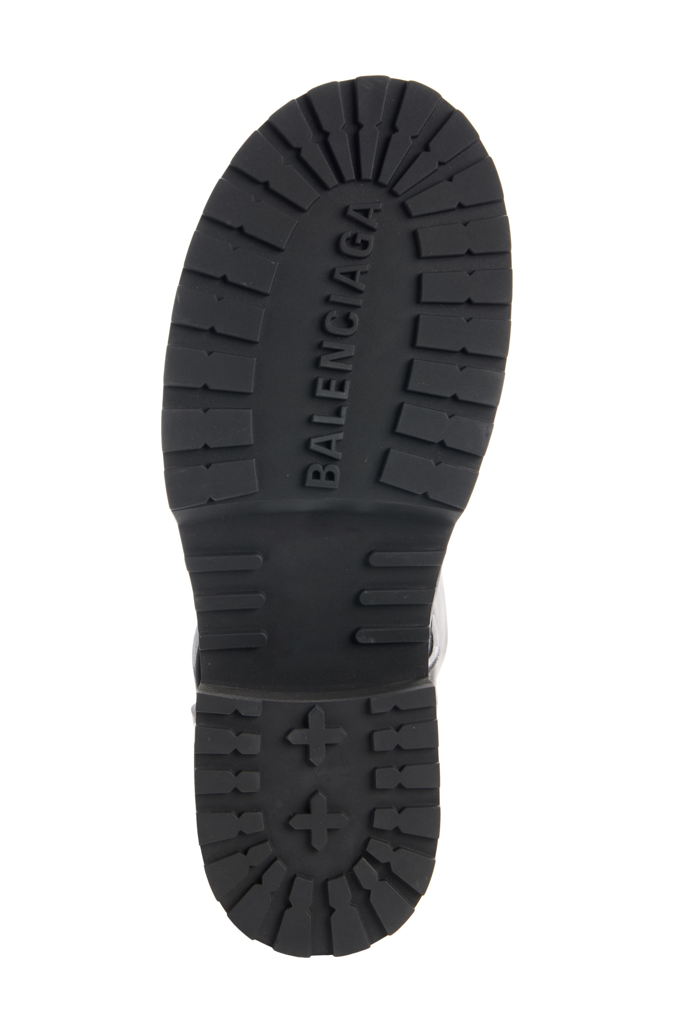 Venom Lace-Up Boot, Alternate, color, BLACK