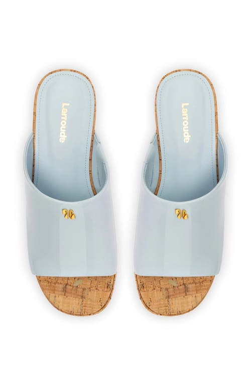 Larroude Larroudé Charli Mule In Blue