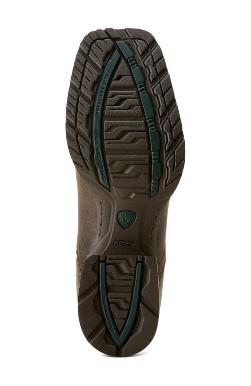 Ariat Hybrid Low Boy Western Chelsea Boot In Acorn