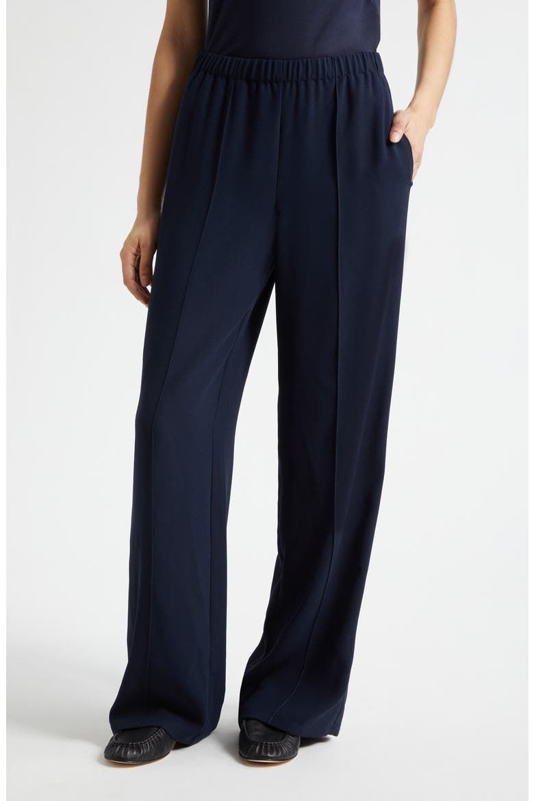 Mid-Rise Wide Leg Pants, Main, color, TWILIGHT NAVY