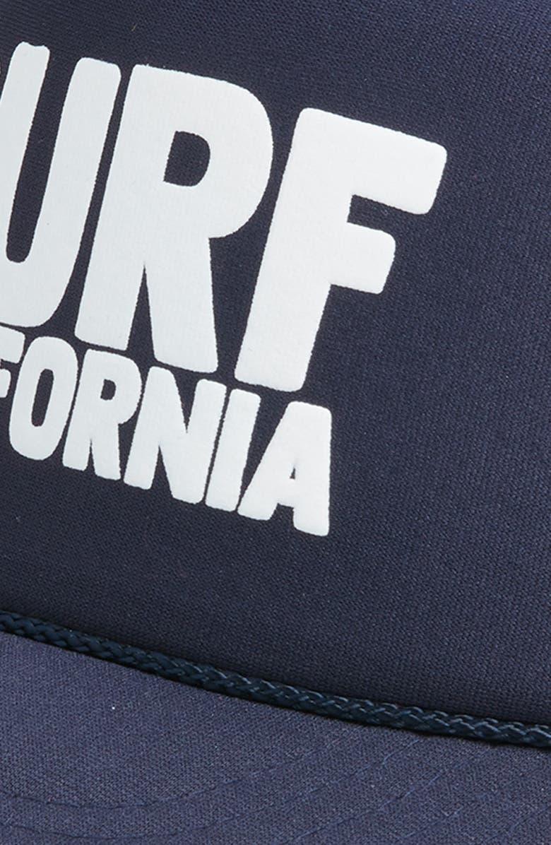 Friday Feelin’ Surf CA Trucket Hat, Alternate, color, 