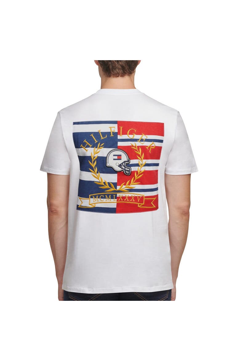 Men's Tommy Hilfiger White Dallas Cowboys Embroidered Patch T-Shirt, Alternate, color, White