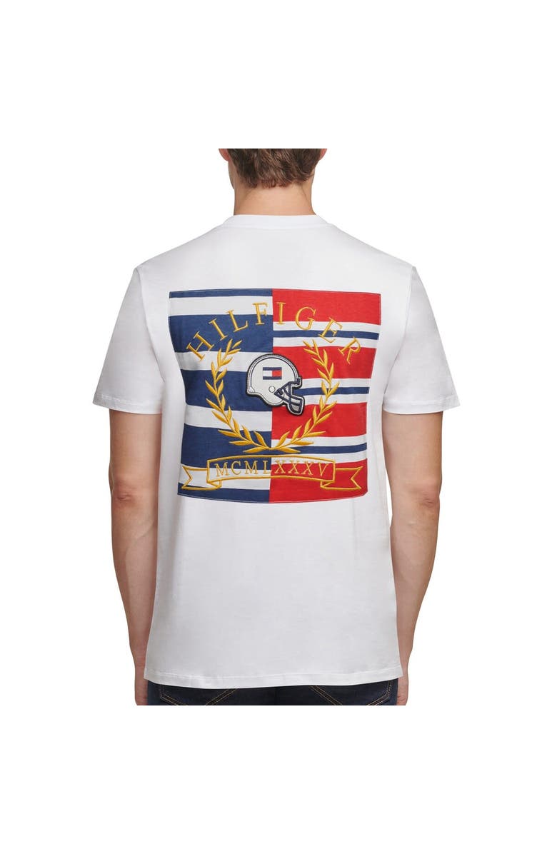 Tommy Hilfiger Men's Tommy Hilfiger White Dallas Cowboys Embroidered Patch T-Shirt, Alternate, color, White