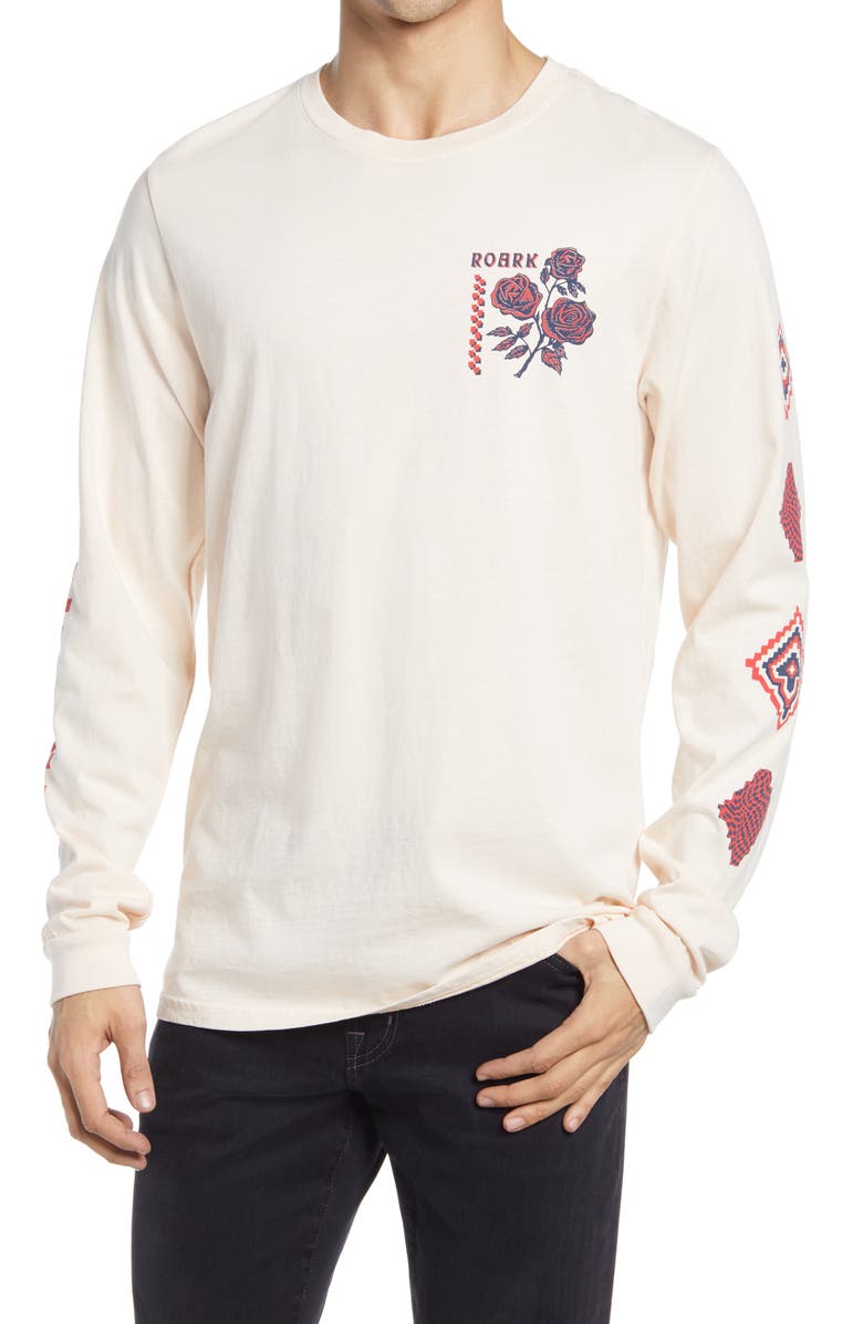 Roark La Rosa Long Sleeve Graphic Tee, Main, color, 