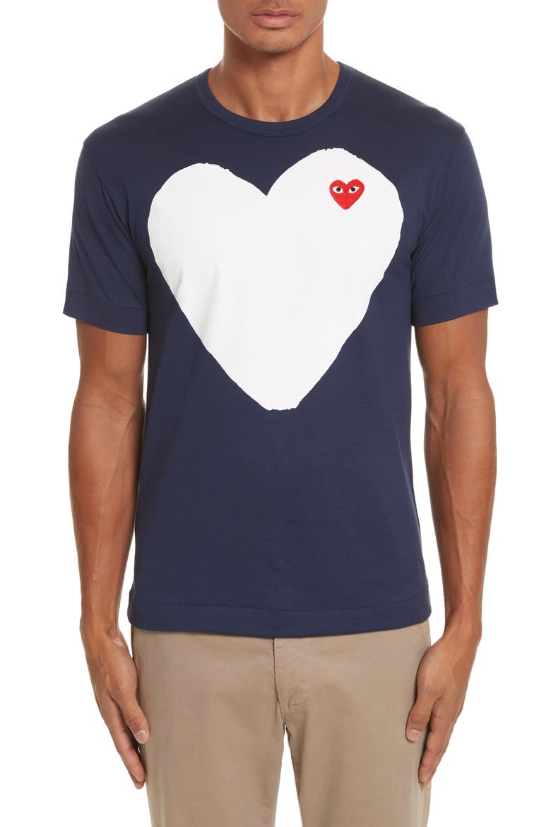 Graphic Patch T-Shirt, Main, color, NAVY