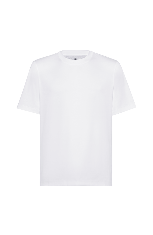 Brunello Cucinelli Crew-neck T-shirt In White